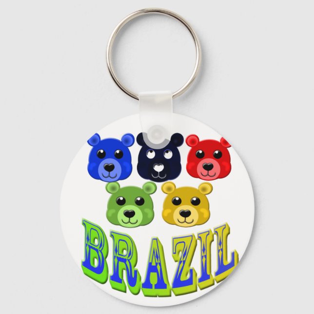 brazil bears key ring (Front)