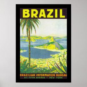 Brazil (border) poster