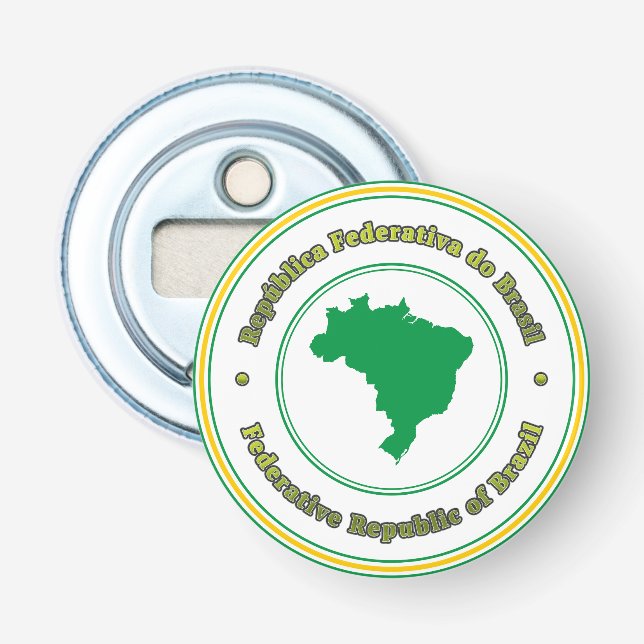 Brazil Bottle Opener (Front)