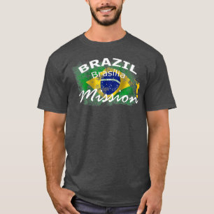Brazil Brasilia Mormon LDS Mission Missionary T-Shirt