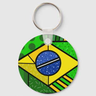 Brazil Brazil brazilian flag Key Ring