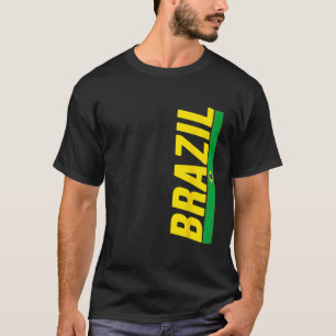 Brazil Brazilian Flag Brasil Gift Souvenir Camiset T-Shirt