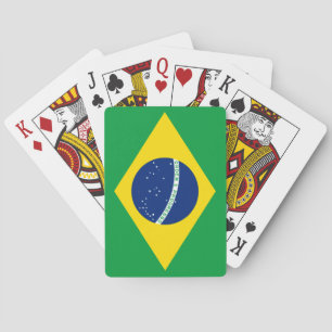 Brazil (Brazilian) Flag Playing Cards