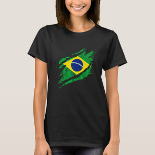 Brazil Brazilian Flag Progress Brasilian Brazilian T-Shirt
