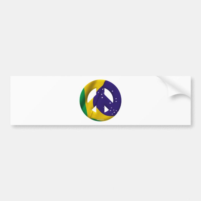 Brazil Bumper Sticker (Front)