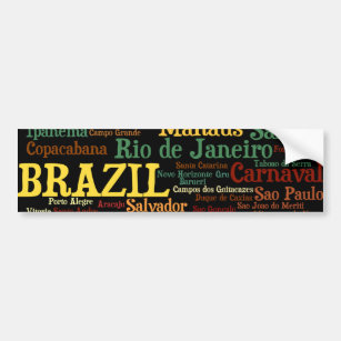 BRAZIL Bumper Sticker