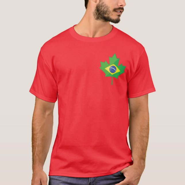 Brazil Canada small logo T-Shirt (Front)