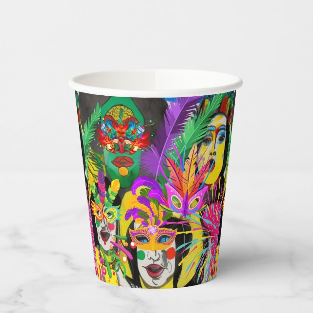 Brazil Carnival Paper Cups (Left)