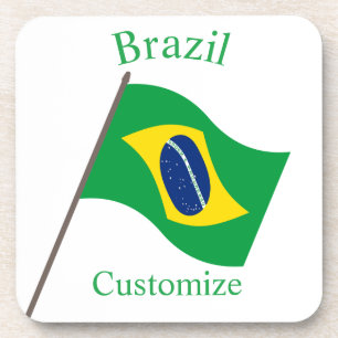 Brazil Country Flag Thunder_Cove Coaster