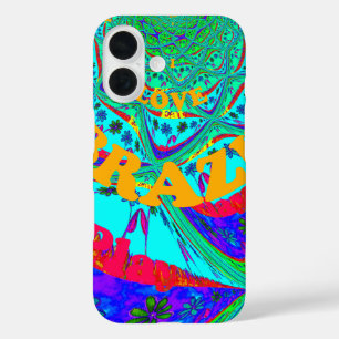 Brazil Festival colours iPhone 16 Case