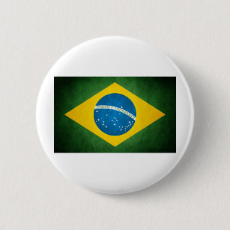 brazil flag 6 cm round badge