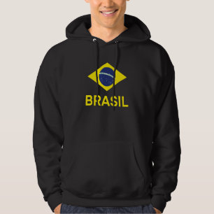Brazil Flag Brasil Brazilian Flag Hoodie