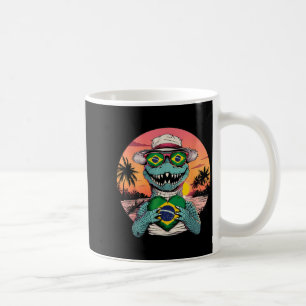 Brazil Flag Brazilian Roots Brasilian Pride Brasil Coffee Mug