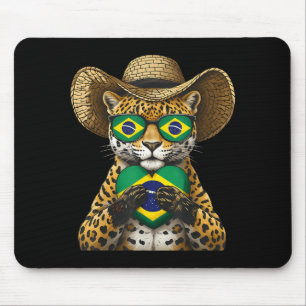 Brazil Flag Brazilian Roots Brasilian Pride Brasil Mouse Pad