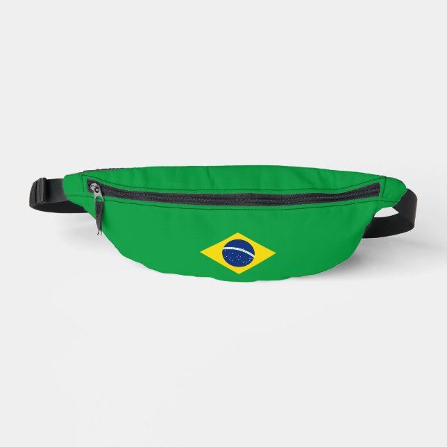 Brazil flag bum bags (Front)