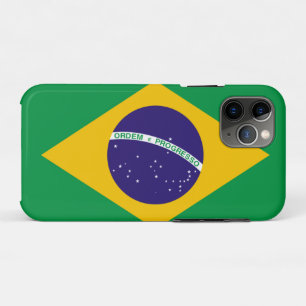 Brazil flag iPhone 11 pro case