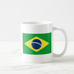 brazil flag coffee mug