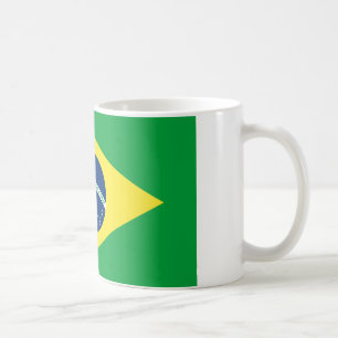 brazil flag coffee mug