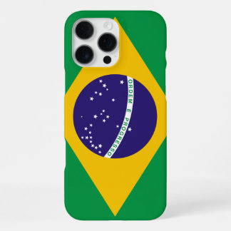 Brazil Flag Customisable iPhone 16 Pro Max Case