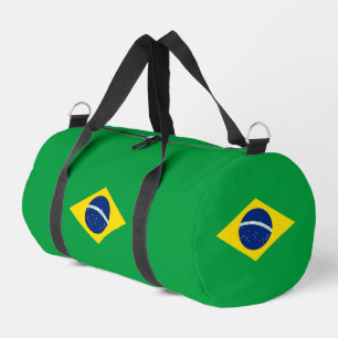 Brazil flag duffle bag