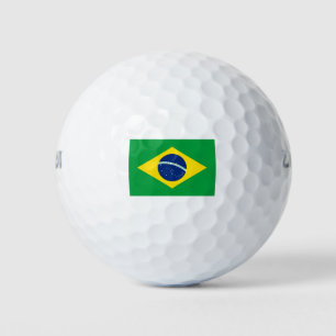 Brazil Flag Golf Balls