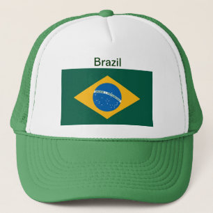 Brazil Flag Hat