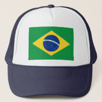 Brazil Flag Hat