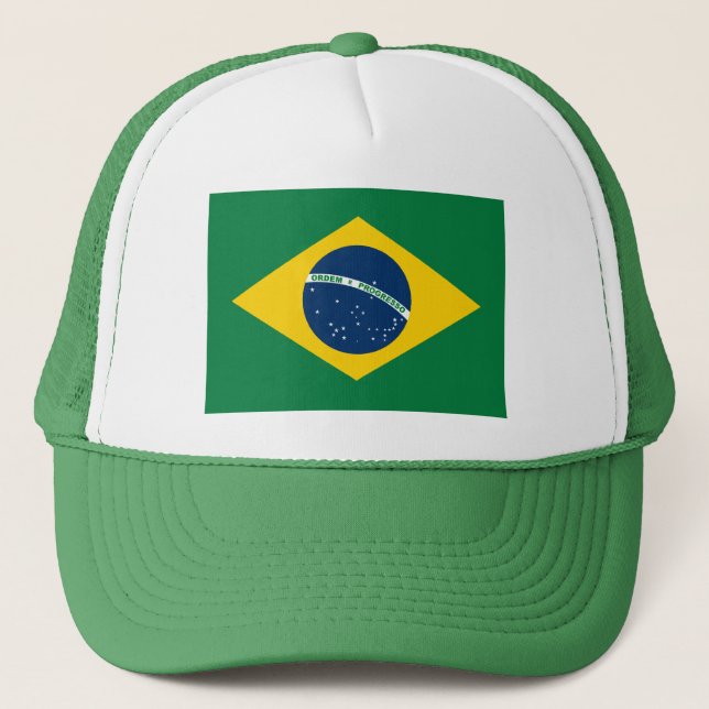 Brazil Flag Hat (Front)