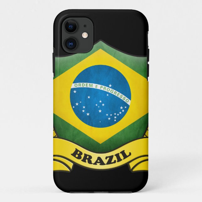 Brazil Flag iPhone 5 Cover (Back)