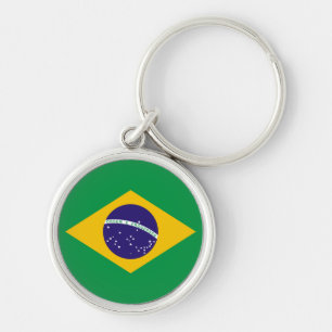 Brazil Flag Keychain