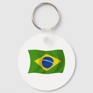 Brazil Flag Keychain