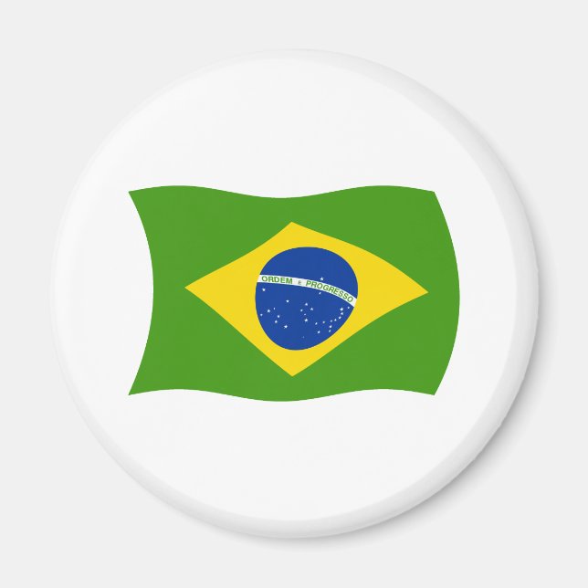 Brazil Flag Magnet (Front)