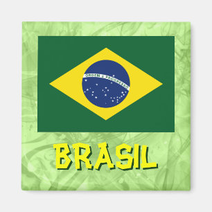 Brazil flag magnet