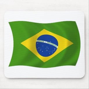 Brazil Flag Mousepad