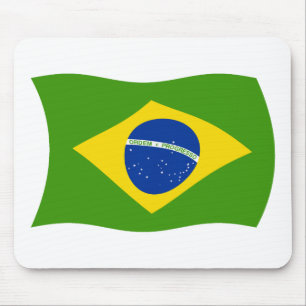 Brazil Flag Mousepad