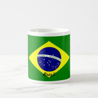 Brazil flag mug