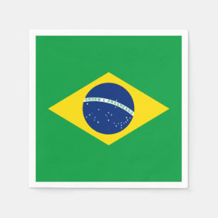 Brazil flag Paper Napkin
