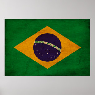Brazil Flag Poster
