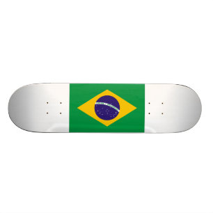 Brazil Flag Skateboard