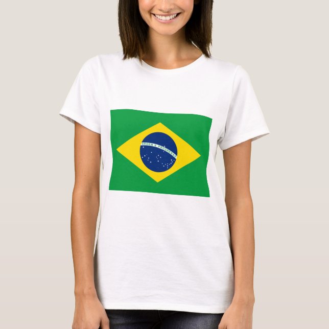 Brazil Flag T-Shirt (Front)