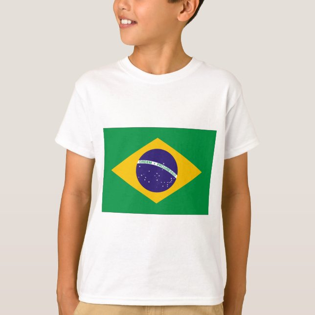 Brazil flag T-Shirt (Front)