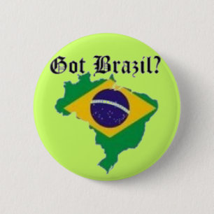 BRAZIL FLAG T-SHIRT AND ETC 6 CM ROUND BADGE
