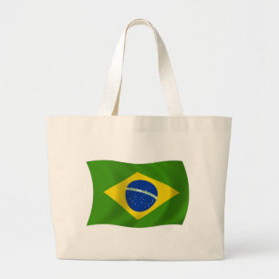 Brazil Flag Tote Bag
