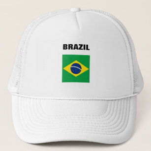 BRAZIL FLAG   TRUCKER HAT