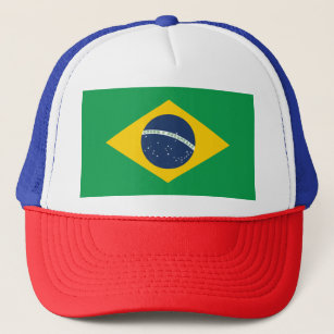 Brazil Flag Trucker Hat