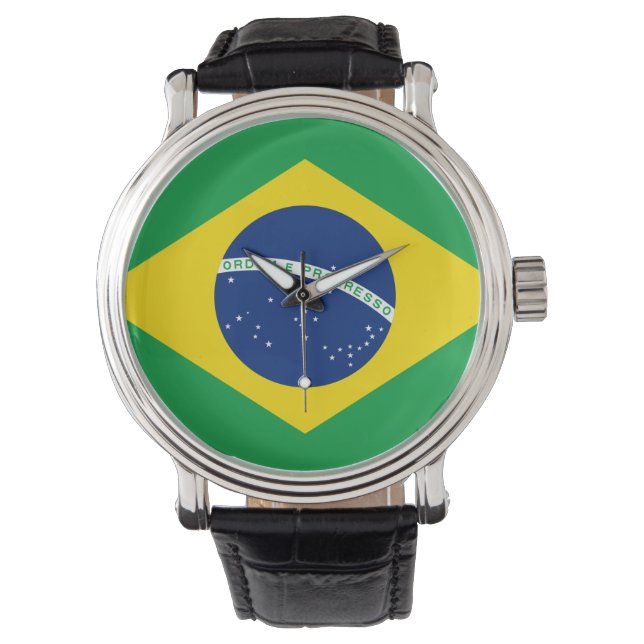 Brazil Flag Watch (Front)