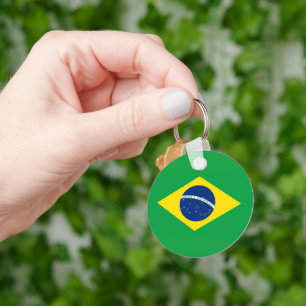 Brazil Flag World Cup 2026 Football Brasil Soccer Key Ring