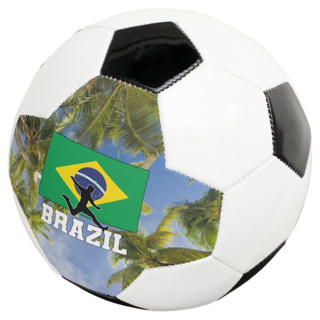 Brazil Football Soccer National Team  Soccer Ball (Three Quarter)