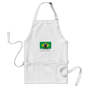Brazil Football Soccer National Team Standard Apron