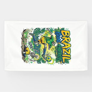 Brazil Goal Energy Skeleton Striker Nations Creati Banner